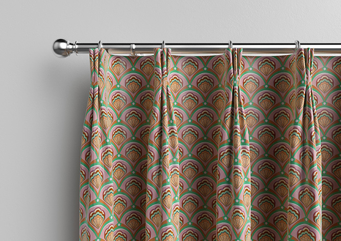 Deco Sea Shells, Strawberry - Made To Measure Curtains - Image 11